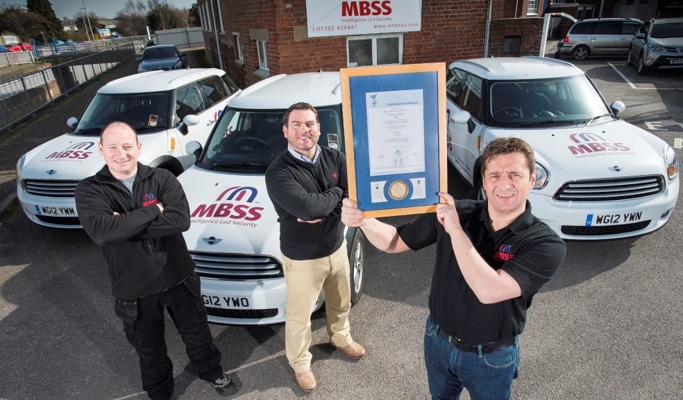Marsh Barton Security Services celebrates award The Exeter Daily